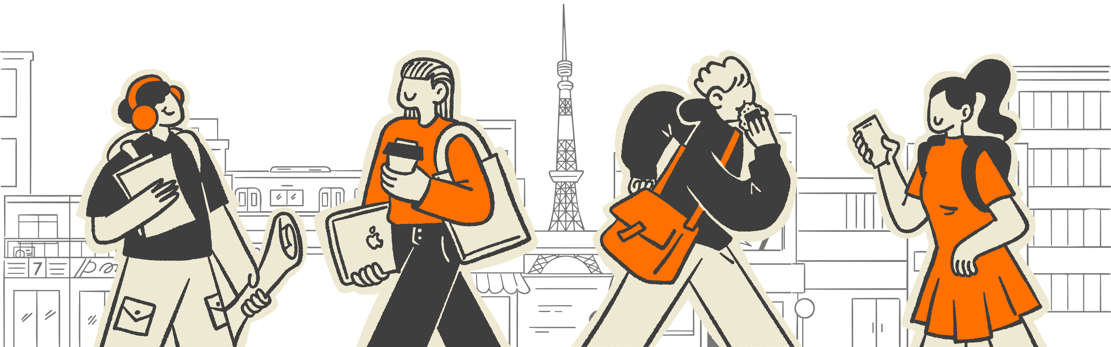 Students in Japan